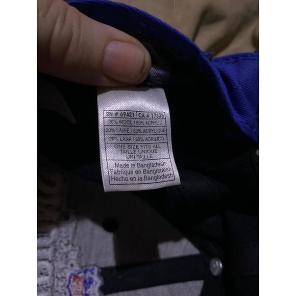 Vintage Seattle Seahawks Hat Cap Adult Champions NFL Conference Adjustable Back - Picture 8 of 8